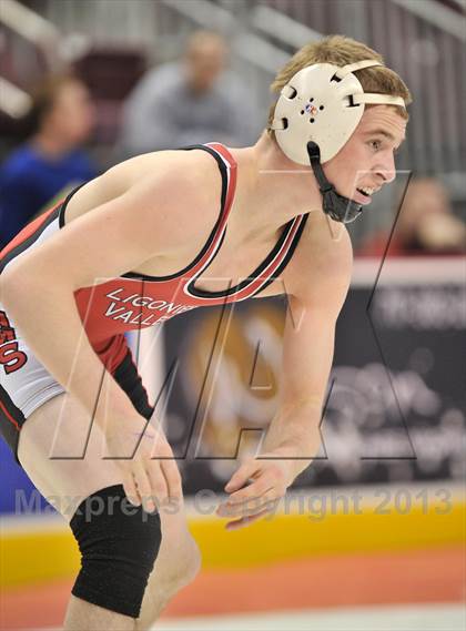 Thumbnail 1 in PIAA AA Wrestling Championships (Quarterfinals) photogallery.