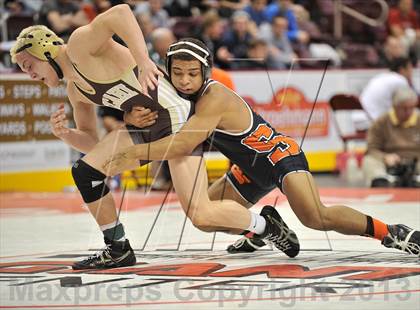 Thumbnail 1 in PIAA AA Wrestling Championships (Quarterfinals) photogallery.