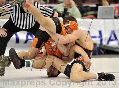 Thumbnail 2 in PIAA AA Wrestling Championships (Quarterfinals) photogallery.