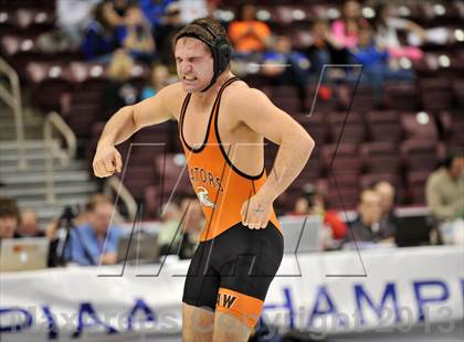 Thumbnail 3 in PIAA AA Wrestling Championships (Quarterfinals) photogallery.