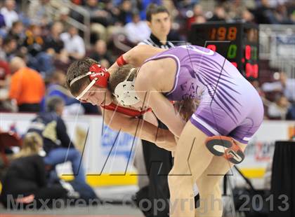 Thumbnail 2 in PIAA AA Wrestling Championships (Quarterfinals) photogallery.