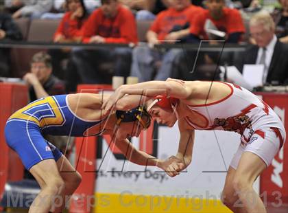 Thumbnail 2 in PIAA AA Wrestling Championships (Quarterfinals) photogallery.