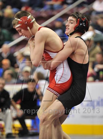 Thumbnail 1 in PIAA AA Wrestling Championships (Quarterfinals) photogallery.