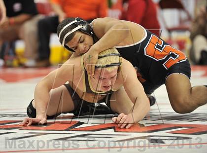 Thumbnail 3 in PIAA AA Wrestling Championships (Quarterfinals) photogallery.