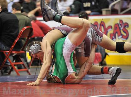 Thumbnail 2 in PIAA AA Wrestling Championships (Quarterfinals) photogallery.