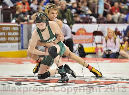 Thumbnail 1 in PIAA AA Wrestling Championships (Quarterfinals) photogallery.