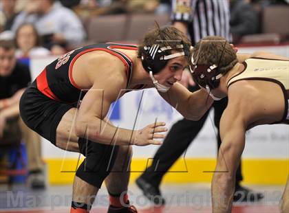 Thumbnail 2 in PIAA AA Wrestling Championships (Quarterfinals) photogallery.