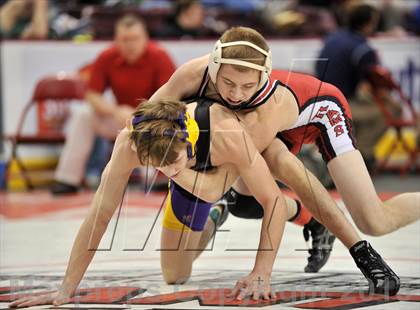 Thumbnail 3 in PIAA AA Wrestling Championships (Quarterfinals) photogallery.