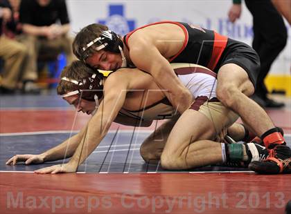 Thumbnail 1 in PIAA AA Wrestling Championships (Quarterfinals) photogallery.