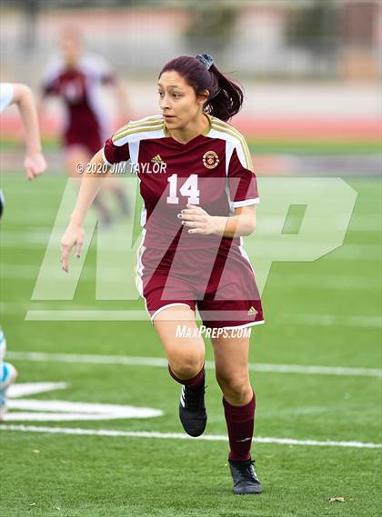 Thumbnail 2 in Saginaw vs Decatur (Springtown Tournament) photogallery.