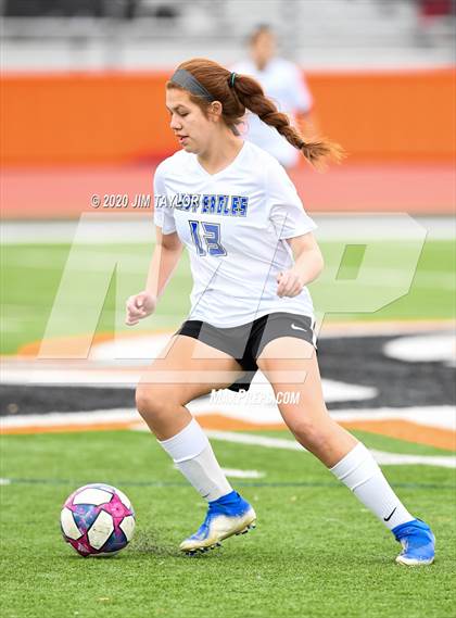 Thumbnail 1 in Saginaw vs Decatur (Springtown Tournament) photogallery.