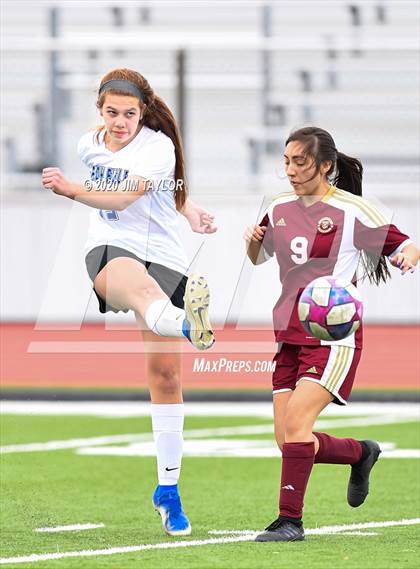 Thumbnail 2 in Saginaw vs Decatur (Springtown Tournament) photogallery.