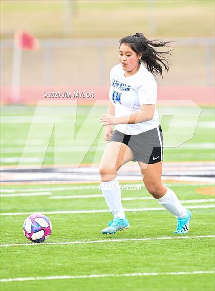 Thumbnail 2 in Saginaw vs Decatur (Springtown Tournament) photogallery.
