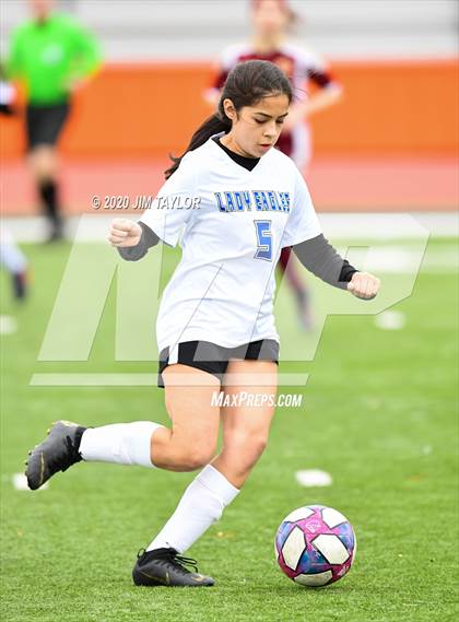 Thumbnail 2 in Saginaw vs Decatur (Springtown Tournament) photogallery.