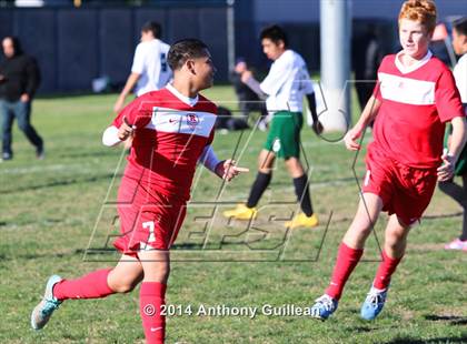Thumbnail 2 in Redondo Union vs Rancho Alamitos (Marina High School Holiday Classic) photogallery.