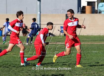 Thumbnail 2 in Redondo Union vs Rancho Alamitos (Marina High School Holiday Classic) photogallery.