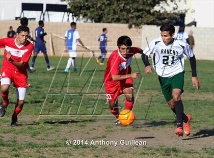 Thumbnail 2 in Redondo Union vs Rancho Alamitos (Marina High School Holiday Classic) photogallery.