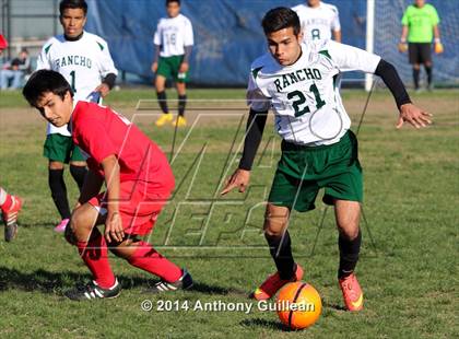 Thumbnail 1 in Redondo Union vs Rancho Alamitos (Marina High School Holiday Classic) photogallery.