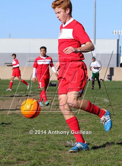 Thumbnail 1 in Redondo Union vs Rancho Alamitos (Marina High School Holiday Classic) photogallery.