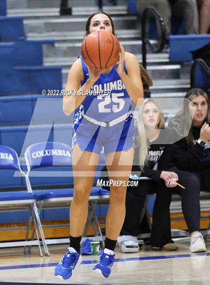 Thumbnail 1 in Waterloo vs. Columbia (12th Annual Columbia Girls Basketball Tip Off Classic) photogallery.