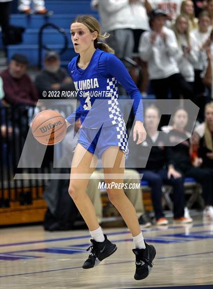 Thumbnail 1 in Waterloo vs. Columbia (12th Annual Columbia Girls Basketball Tip Off Classic) photogallery.