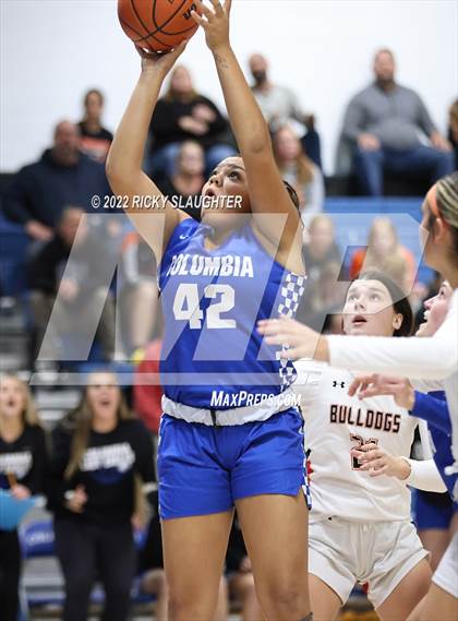 Thumbnail 3 in Waterloo vs. Columbia (12th Annual Columbia Girls Basketball Tip Off Classic) photogallery.