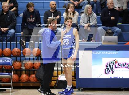 Thumbnail 2 in Waterloo vs. Columbia (12th Annual Columbia Girls Basketball Tip Off Classic) photogallery.