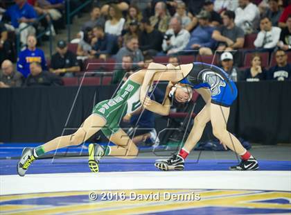 Thumbnail 2 in CIF State Boys Wrestling Championships (Semfinals) photogallery.