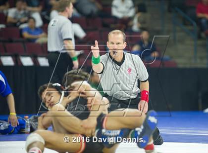 Thumbnail 3 in CIF State Boys Wrestling Championships (Semfinals) photogallery.
