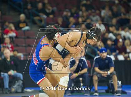 Thumbnail 3 in CIF State Boys Wrestling Championships (Semfinals) photogallery.