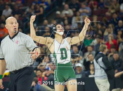 Thumbnail 1 in CIF State Boys Wrestling Championships (Semfinals) photogallery.