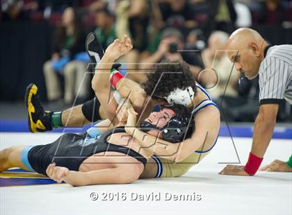 Thumbnail 2 in CIF State Boys Wrestling Championships (Semfinals) photogallery.