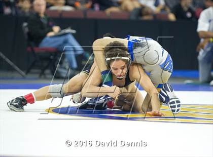 Thumbnail 2 in CIF State Boys Wrestling Championships (Semfinals) photogallery.