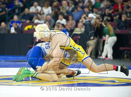 Thumbnail 3 in CIF State Boys Wrestling Championships (Semfinals) photogallery.