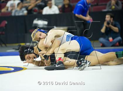 Thumbnail 2 in CIF State Boys Wrestling Championships (Semfinals) photogallery.