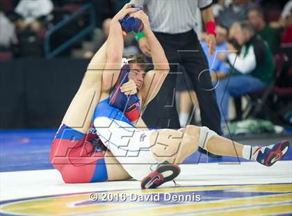 Thumbnail 1 in CIF State Boys Wrestling Championships (Semfinals) photogallery.