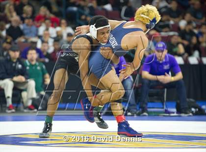 Thumbnail 2 in CIF State Boys Wrestling Championships (Semfinals) photogallery.