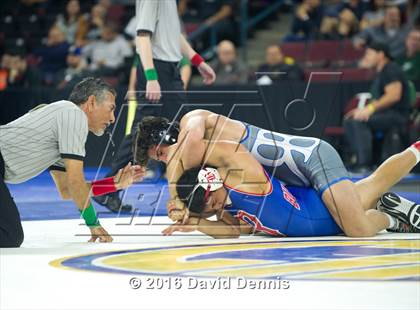 Thumbnail 1 in CIF State Boys Wrestling Championships (Semfinals) photogallery.