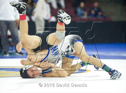 Thumbnail 3 in CIF State Boys Wrestling Championships (Semfinals) photogallery.
