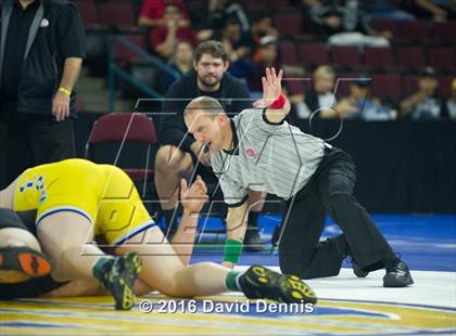 Thumbnail 2 in CIF State Boys Wrestling Championships (Semfinals) photogallery.