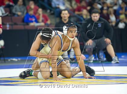 Thumbnail 3 in CIF State Boys Wrestling Championships (Semfinals) photogallery.