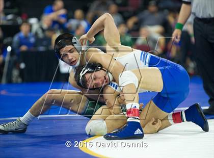 Thumbnail 1 in CIF State Boys Wrestling Championships (Semfinals) photogallery.