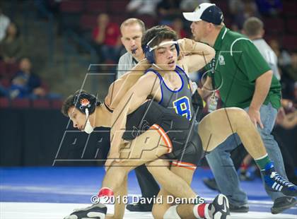 Thumbnail 1 in CIF State Boys Wrestling Championships (Semfinals) photogallery.