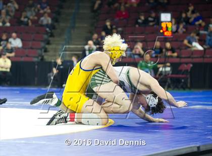 Thumbnail 1 in CIF State Boys Wrestling Championships (Semfinals) photogallery.