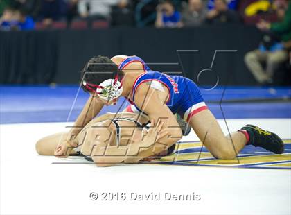 Thumbnail 1 in CIF State Boys Wrestling Championships (Semfinals) photogallery.