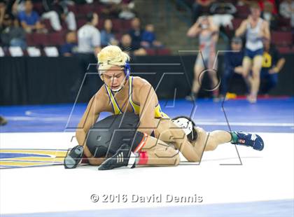 Thumbnail 1 in CIF State Boys Wrestling Championships (Semfinals) photogallery.