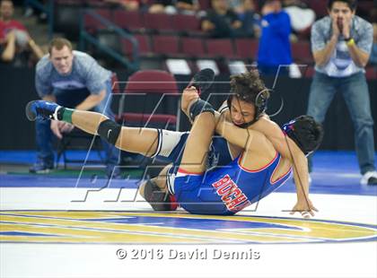 Thumbnail 2 in CIF State Boys Wrestling Championships (Semfinals) photogallery.