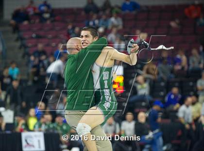 Thumbnail 3 in CIF State Boys Wrestling Championships (Semfinals) photogallery.