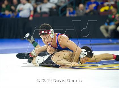 Thumbnail 3 in CIF State Boys Wrestling Championships (Semfinals) photogallery.
