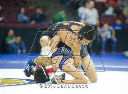 Thumbnail 3 in CIF State Boys Wrestling Championships (Semfinals) photogallery.